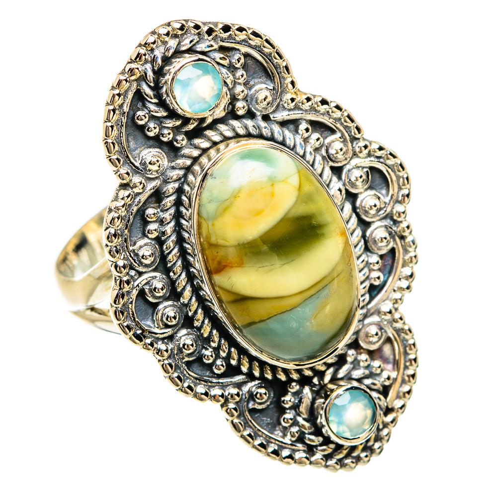 Willow Creek Jasper Rings handcrafted by Anasilvercos - RING81742