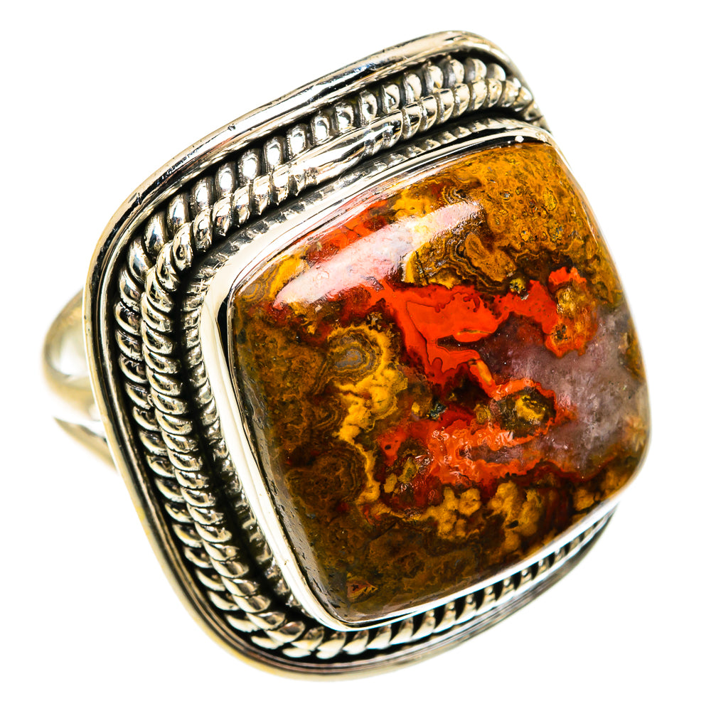 Moroccan Agate Rings handcrafted by Anasilvercos - RING81745