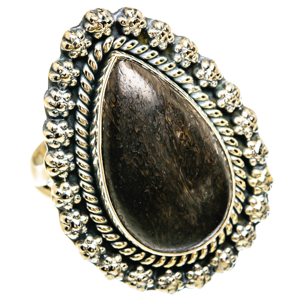 Dinosaur Bone Rings handcrafted by Anasilvercos - RING81747