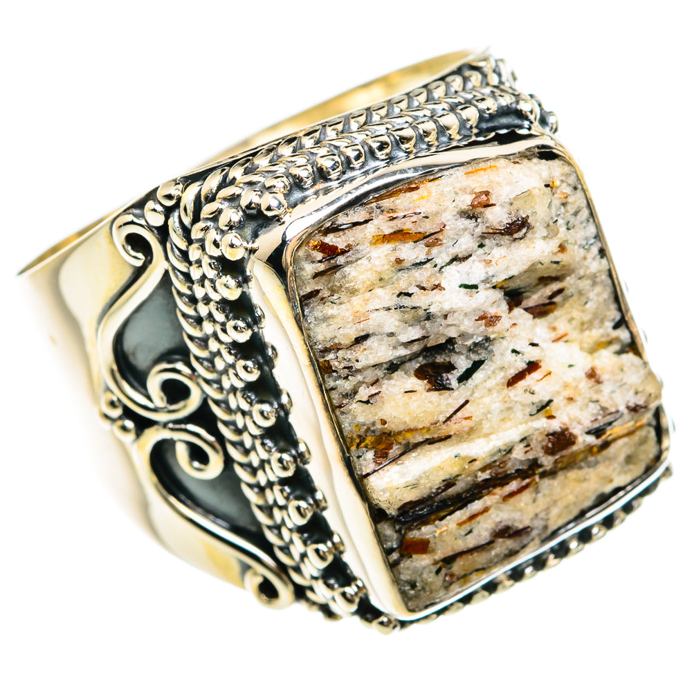 Astrophyllite Rings handcrafted by Anasilvercos - RING81748