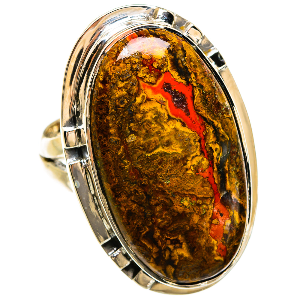 Moroccan Agate Rings handcrafted by Anasilvercos - RING81749
