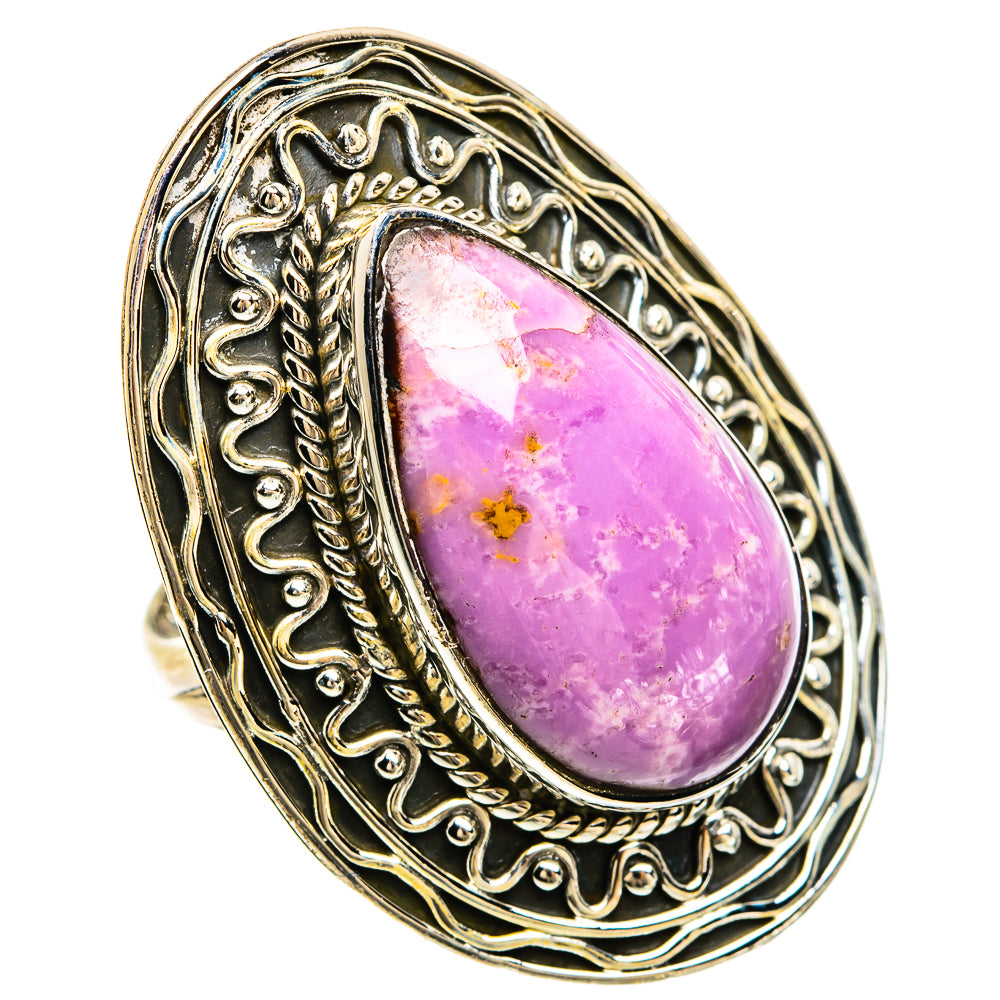 Phosphosiderite Rings handcrafted by Anasilvercos - RING81753