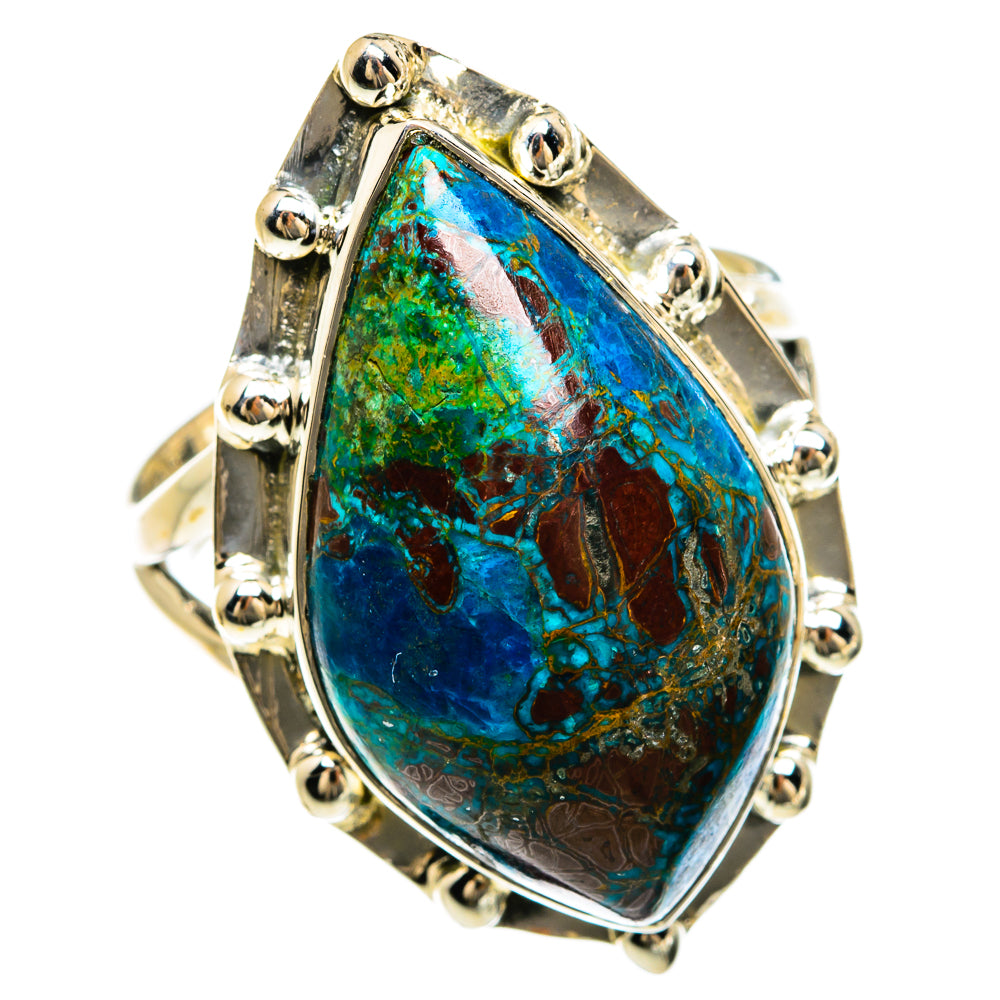 Shattuckite Rings handcrafted by Anasilvercos - RING81763