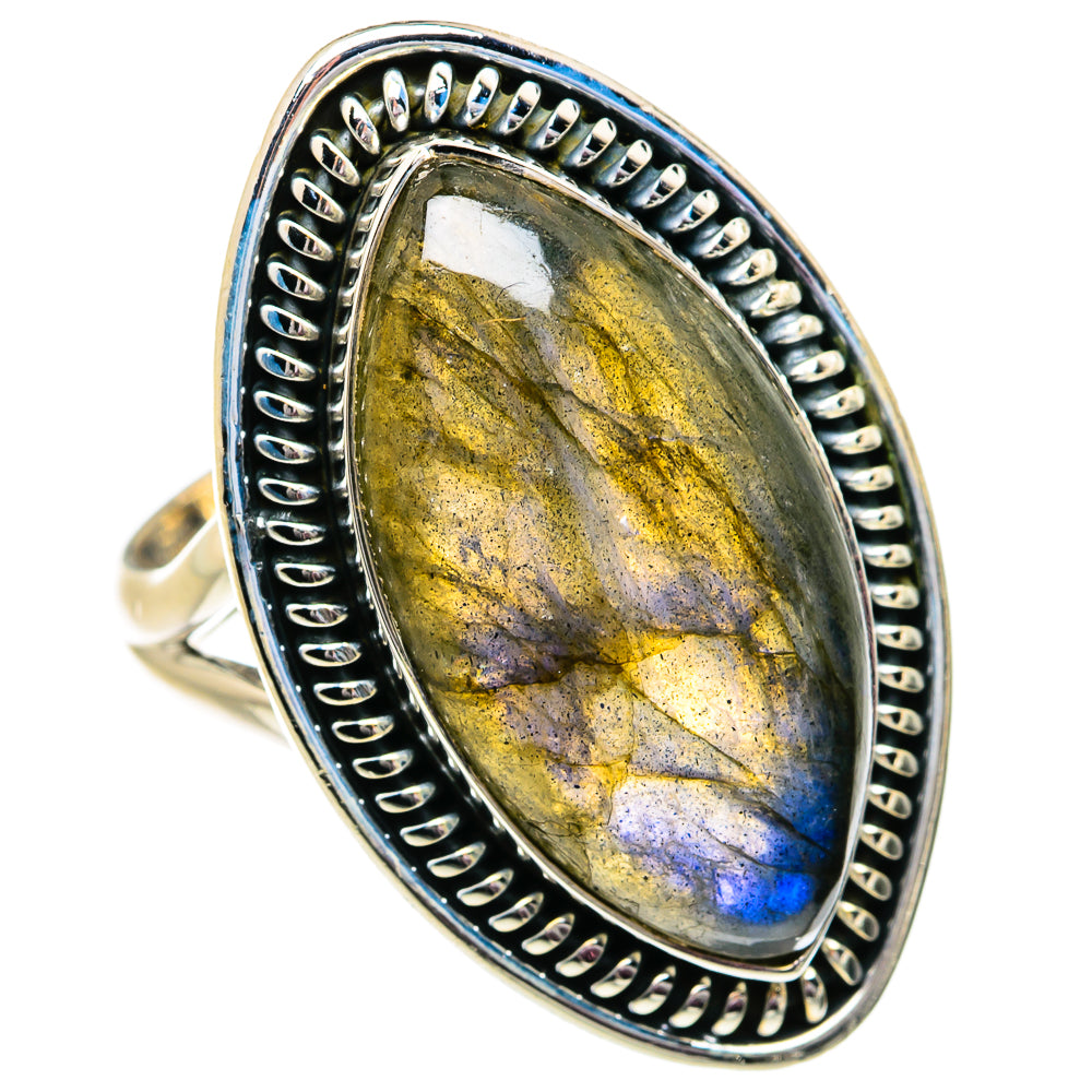 Labradorite Rings handcrafted by Anasilvercos - RING81769