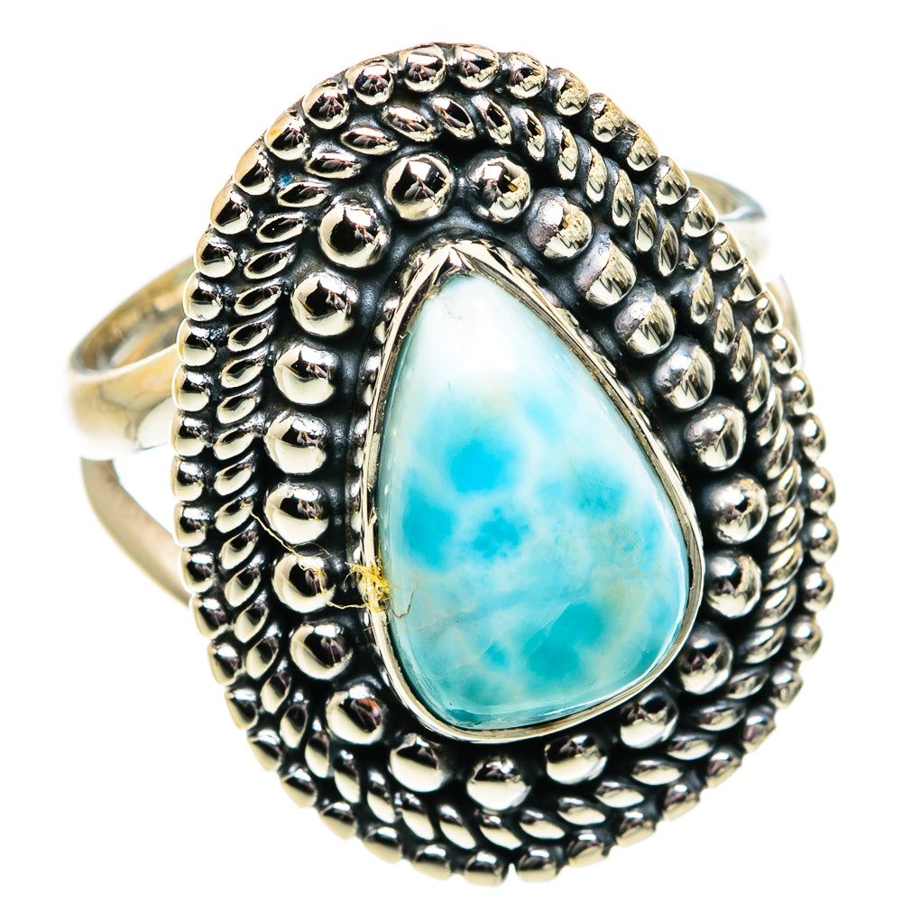Larimar Rings handcrafted by Anasilvercos - RING81775 - Photo 2