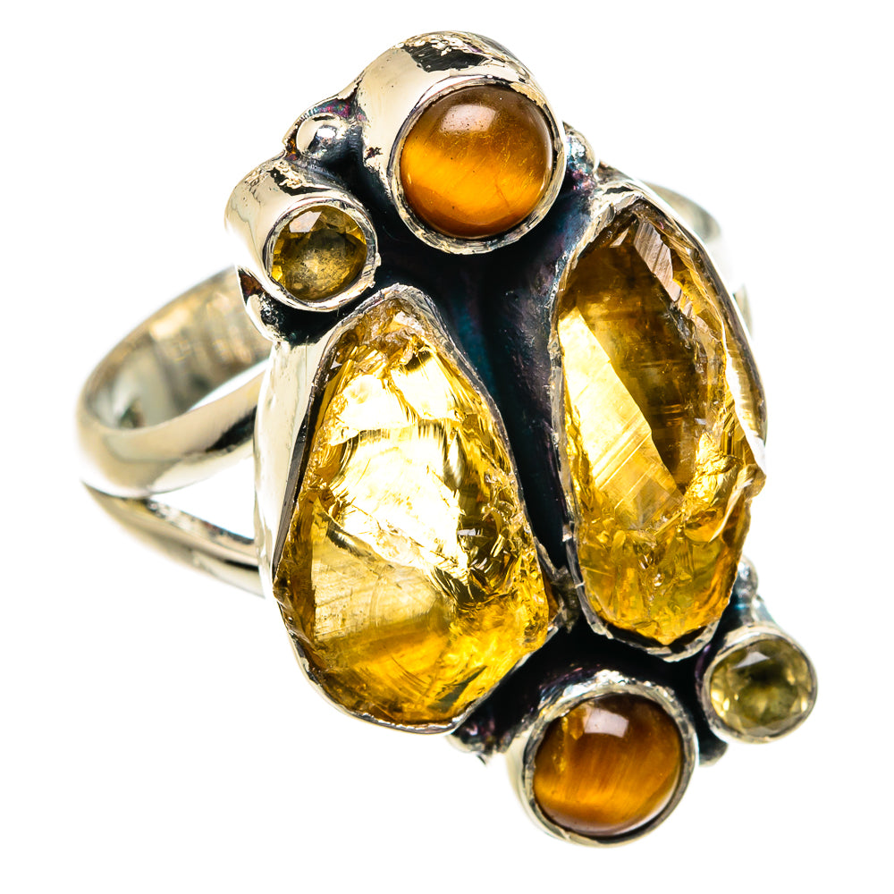 Citrine Rings handcrafted by Anasilvercos - RING81785