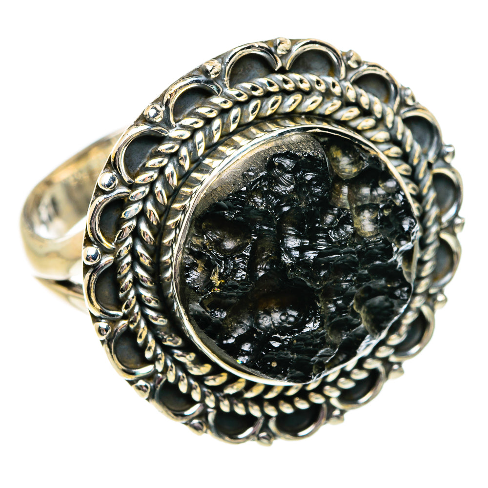 Tektite Rings handcrafted by Anasilvercos - RING81794