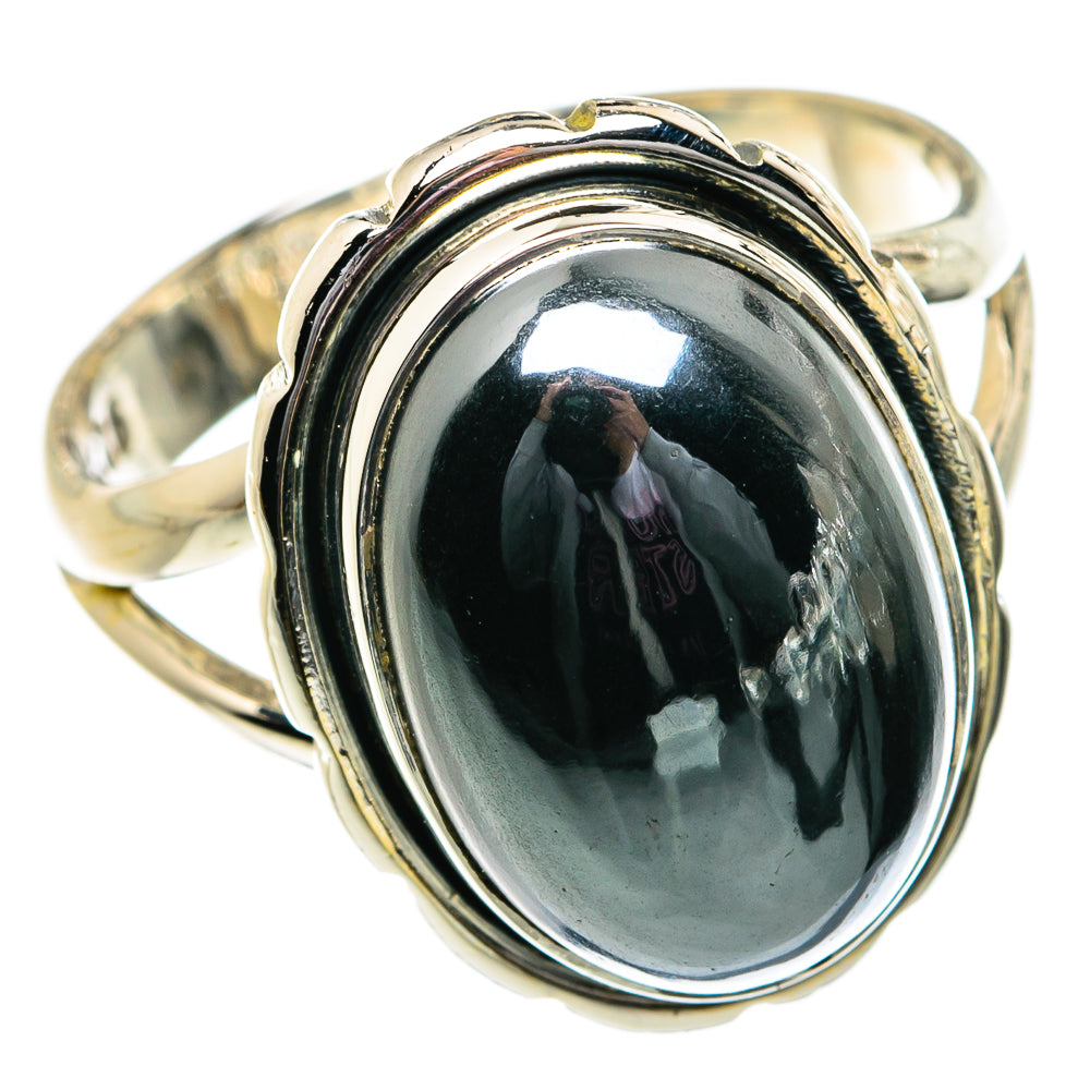 Hematite Rings handcrafted by Anasilvercos - RING81803