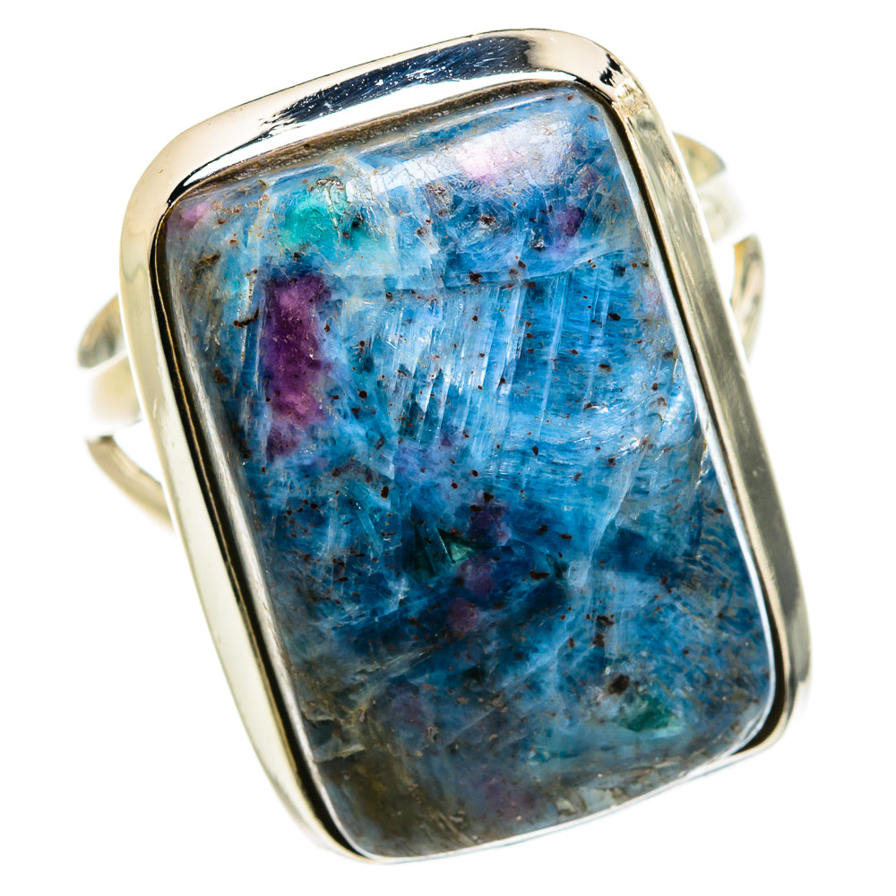 Ruby Fuchsite Rings handcrafted by Anasilvercos - RING81812