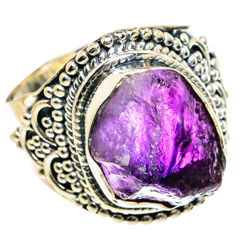 Amethyst Rings handcrafted by Anasilvercos - RING81827