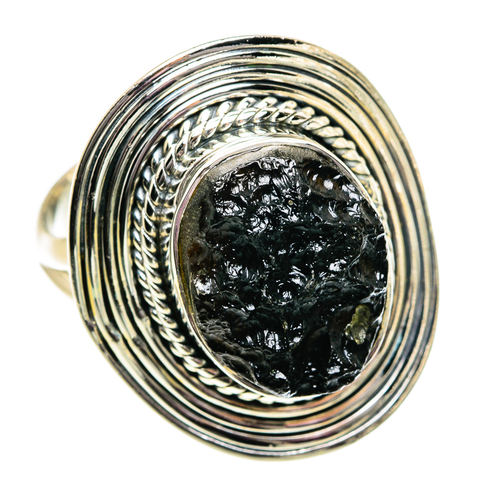 Tektite Rings handcrafted by Anasilvercos - RING81832 - Photo 2