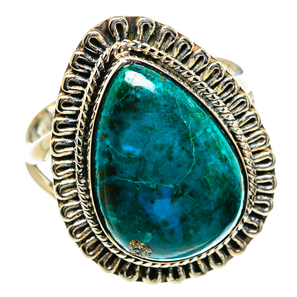 Azurite Rings handcrafted by Anasilvercos - RING81843
