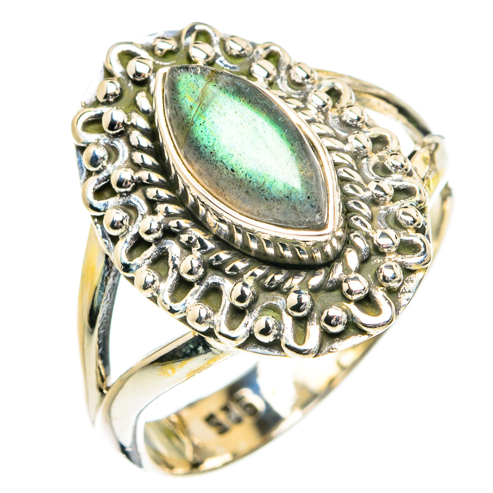 Labradorite Rings handcrafted by Anasilvercos - RING81853