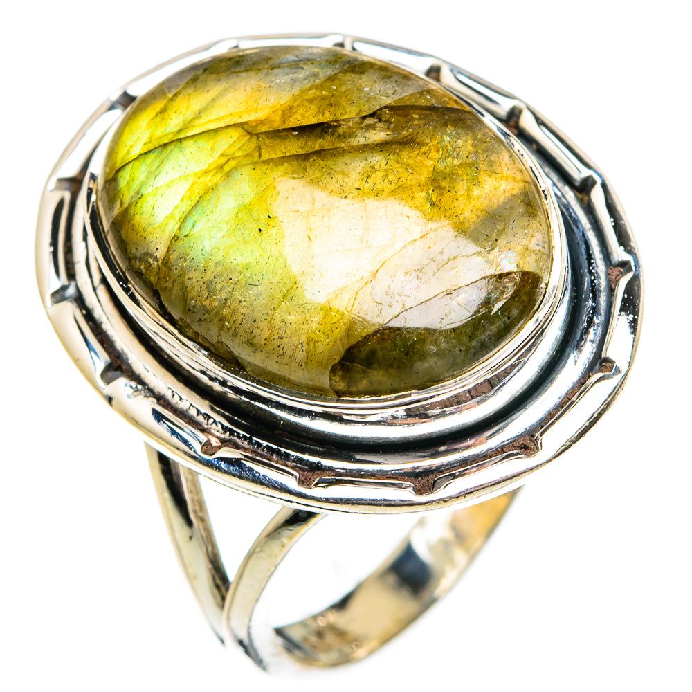 Labradorite Rings handcrafted by Anasilvercos - RING81854