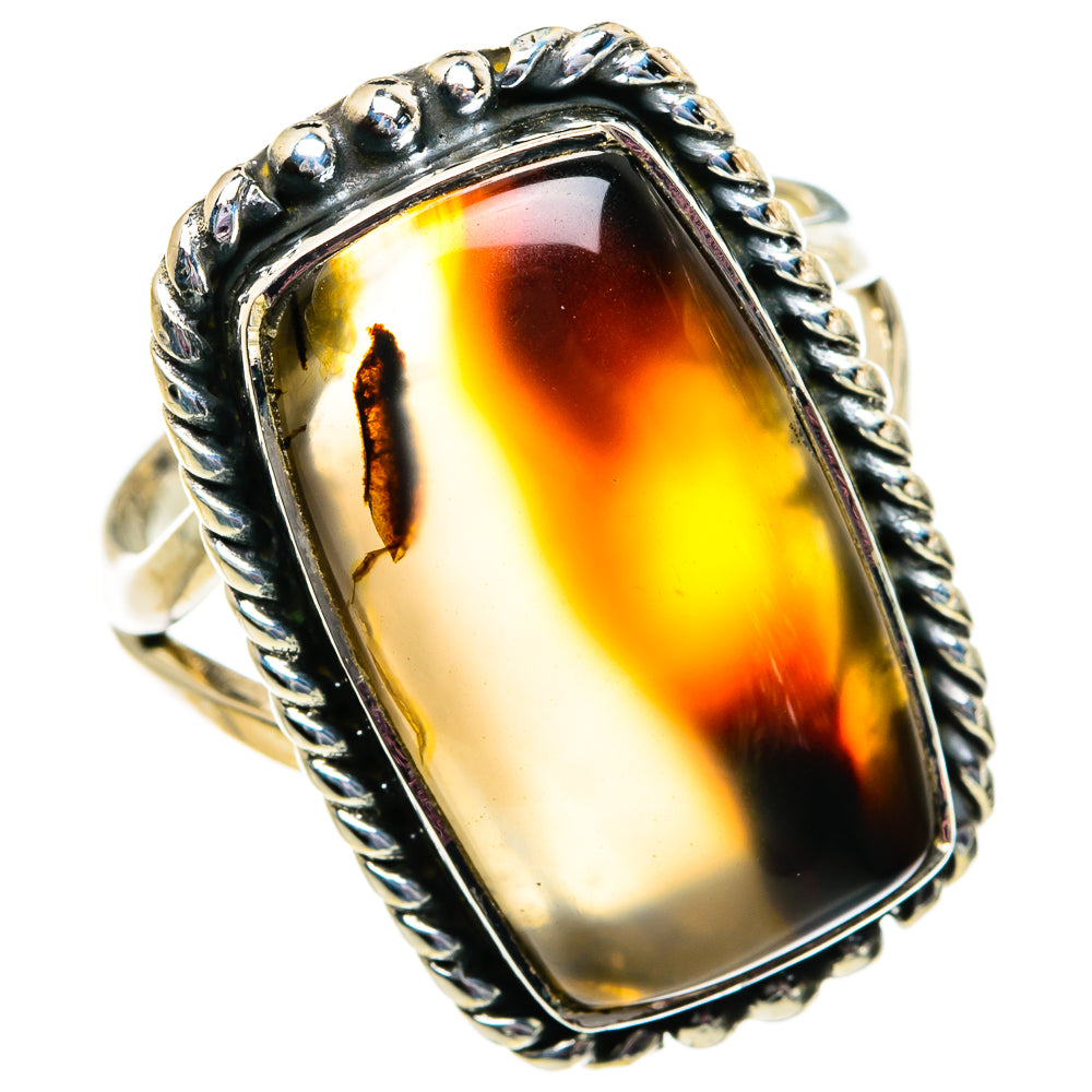 Montana Agate Rings handcrafted by Anasilvercos - RING81857
