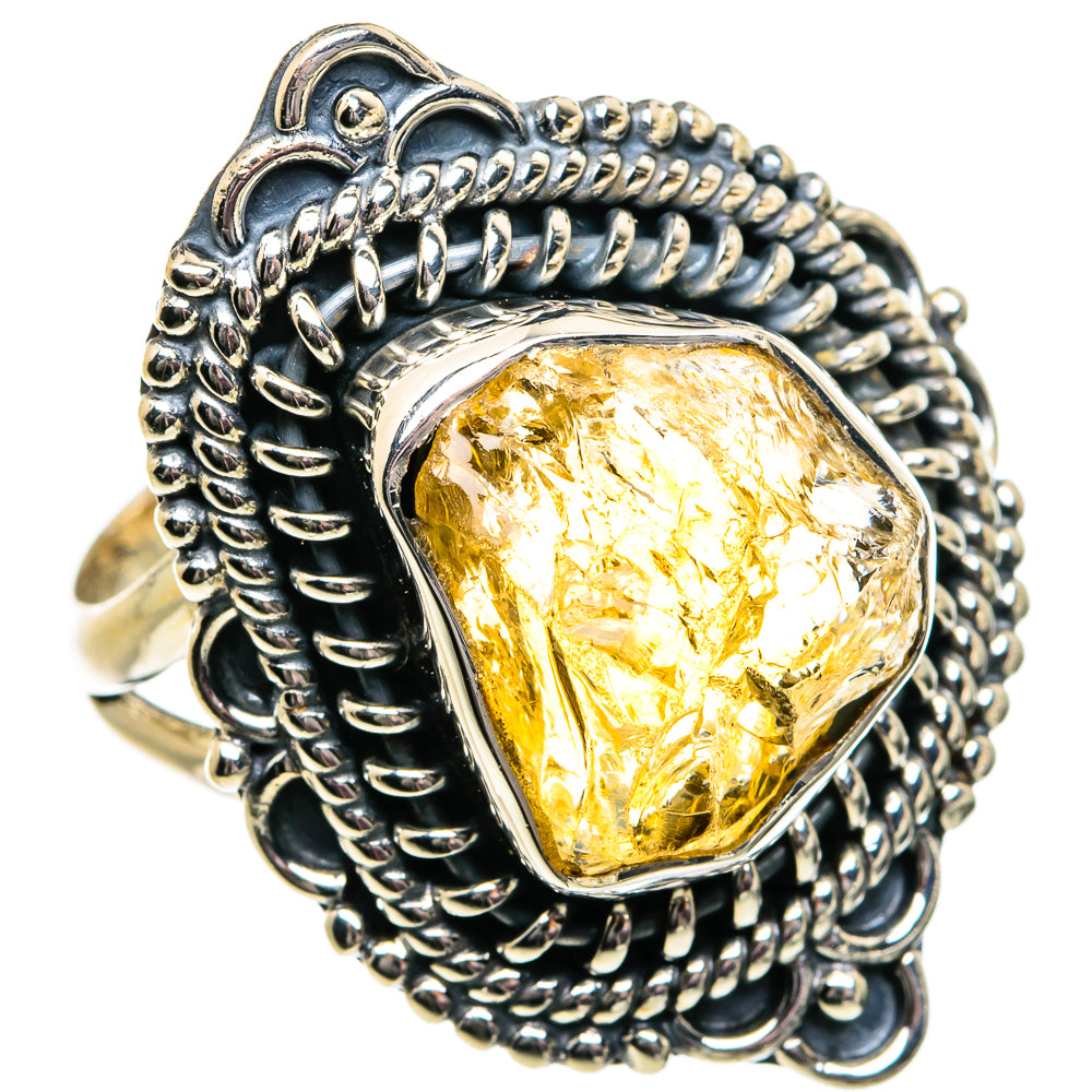 Citrine Rings handcrafted by Anasilvercos - RING81859