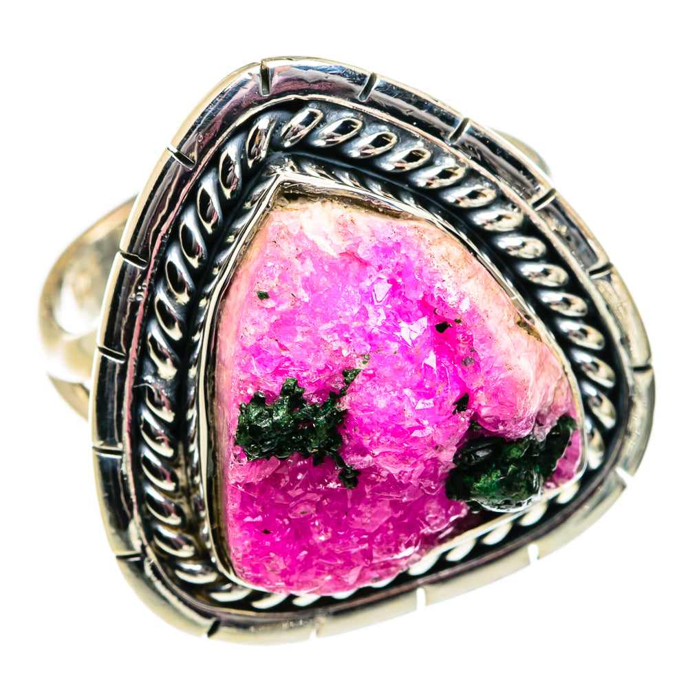 Cobalto Calcite Druzy Rings handcrafted by Anasilvercos - RING81860