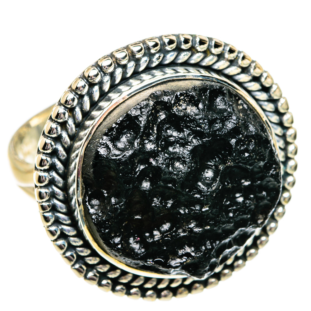Tektite Rings handcrafted by Anasilvercos - RING81866 - Photo 2