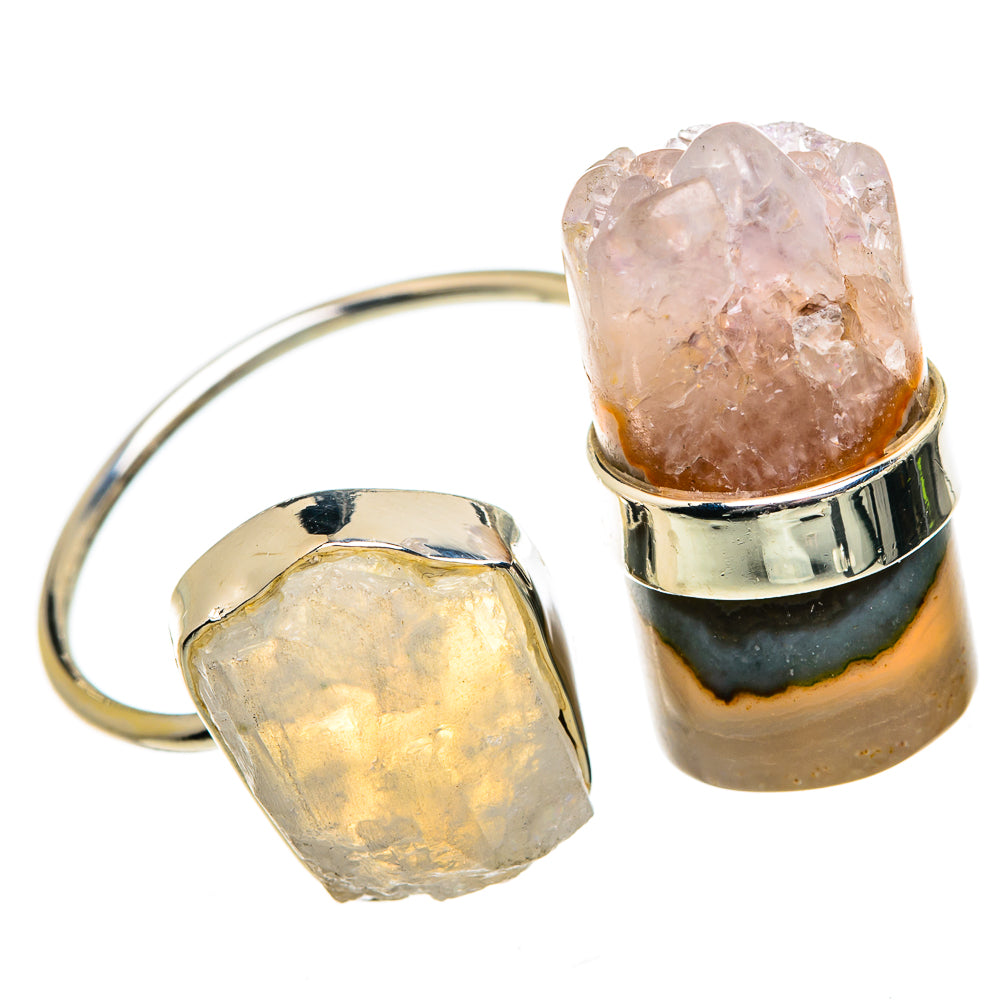 Amethyst Stalactite Rings handcrafted by Anasilvercos - RING81868