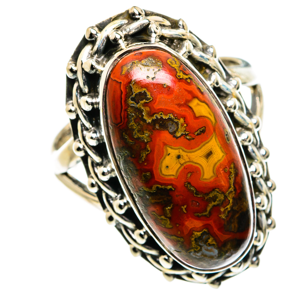 Moroccan Agate Rings handcrafted by Anasilvercos - RING81891