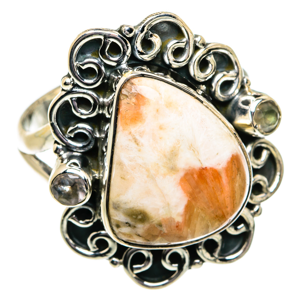 Scolecite Rings handcrafted by Anasilvercos - RING81895 - Photo 2