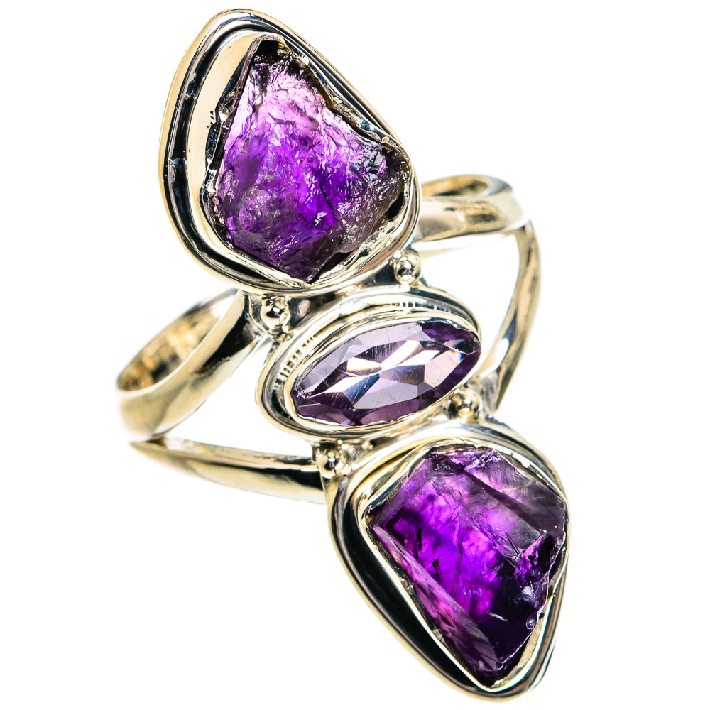 Amethyst Rings handcrafted by Anasilvercos - RING81900