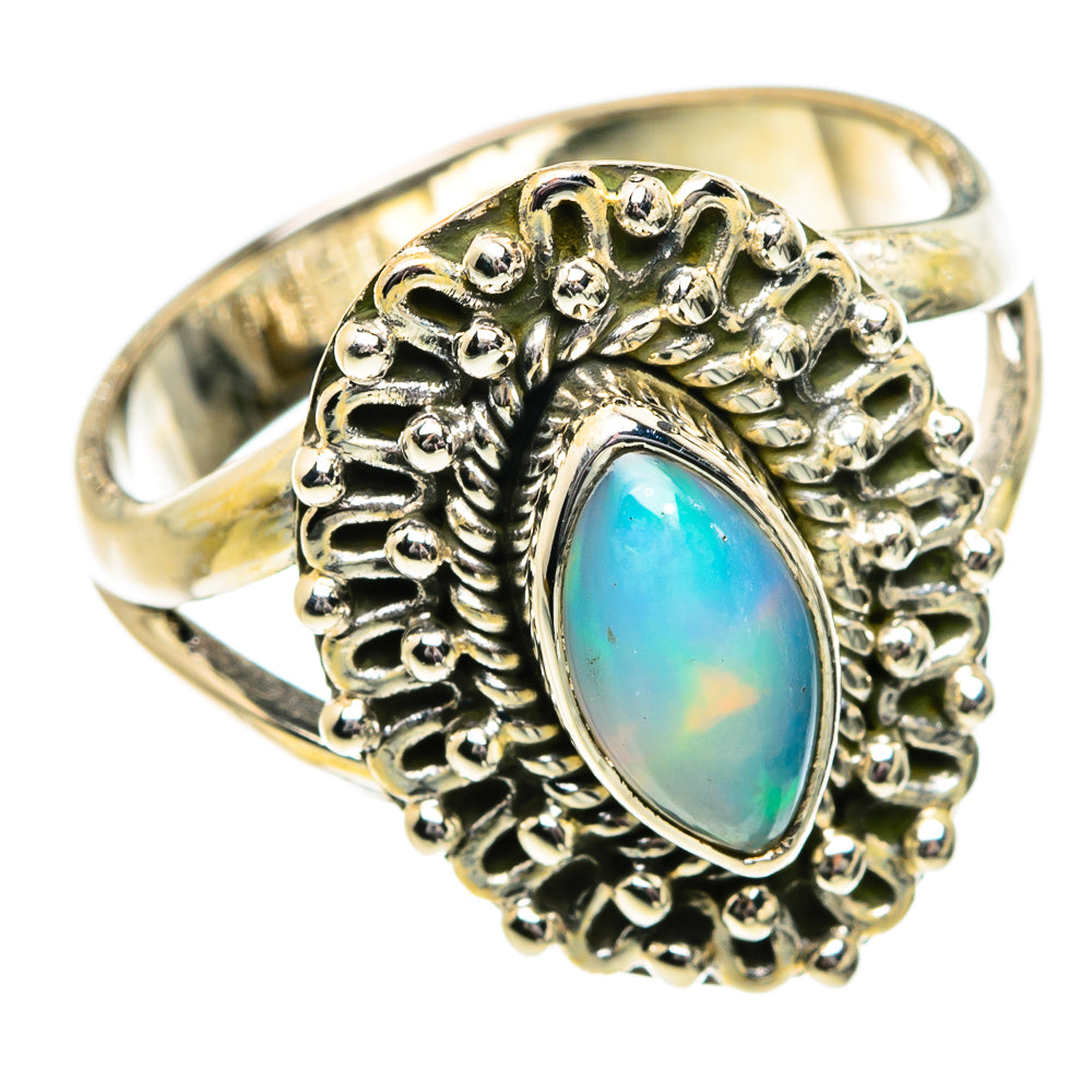 Ethiopian Opal Rings handcrafted by Anasilvercos - RING81910