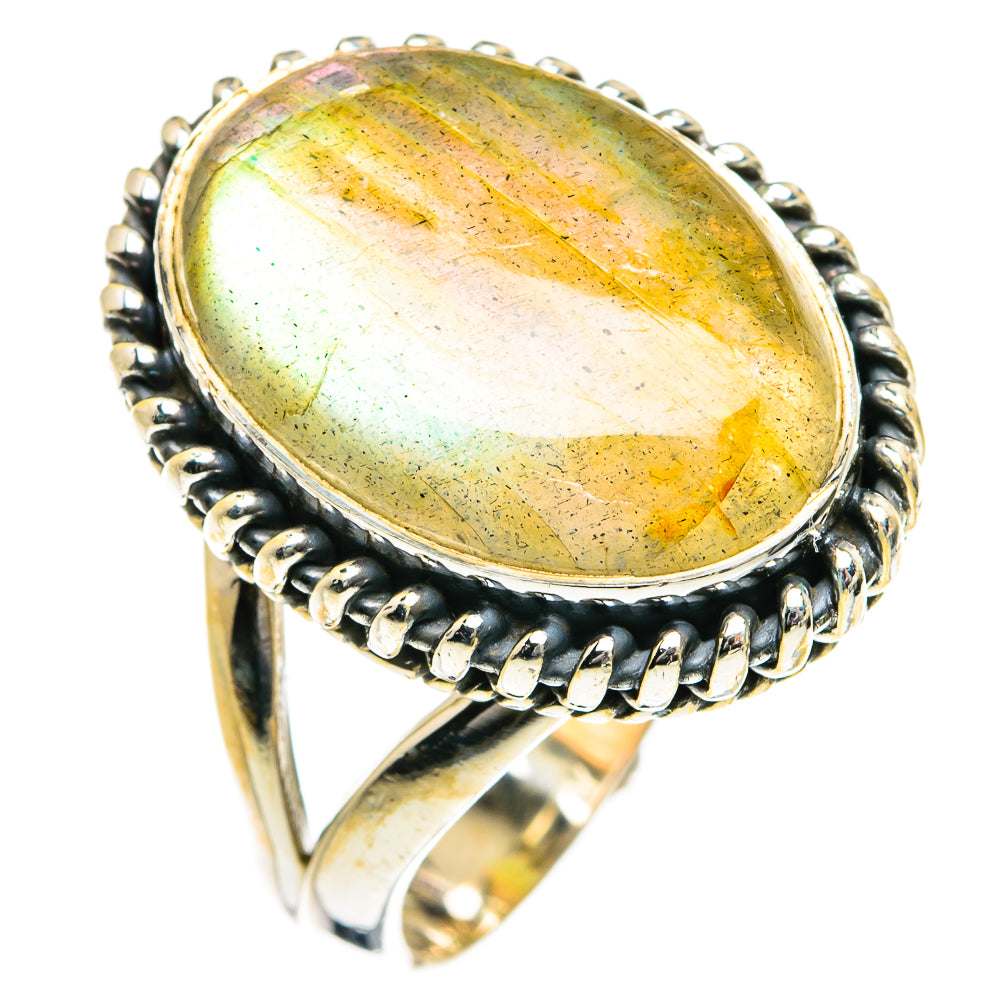 Labradorite Rings handcrafted by Anasilvercos - RING81921