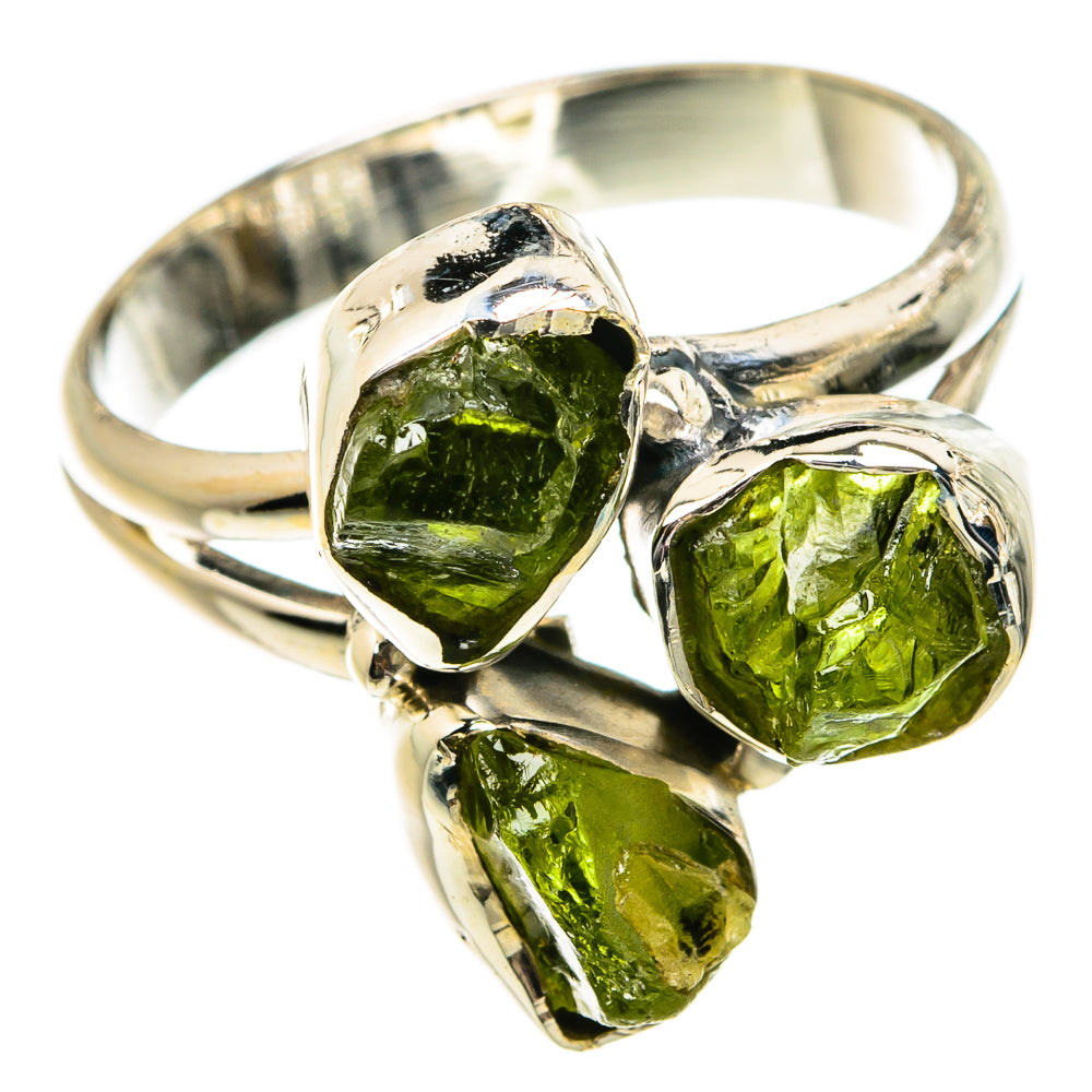 Peridot Rings handcrafted by Anasilvercos - RING81954