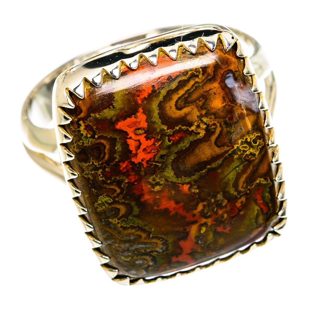 Moroccan Agate Rings handcrafted by Anasilvercos - RING81955