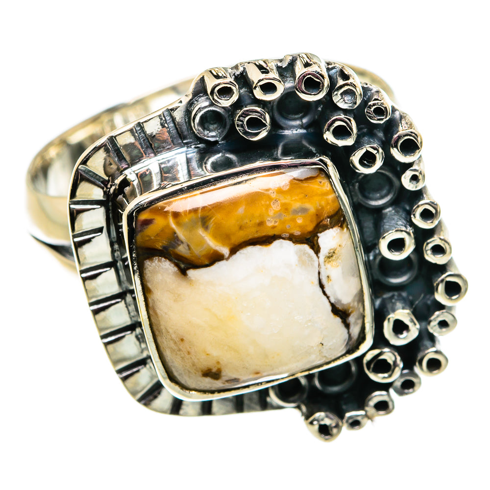 Wild Horse Jasper Rings handcrafted by Anasilvercos - RING81956