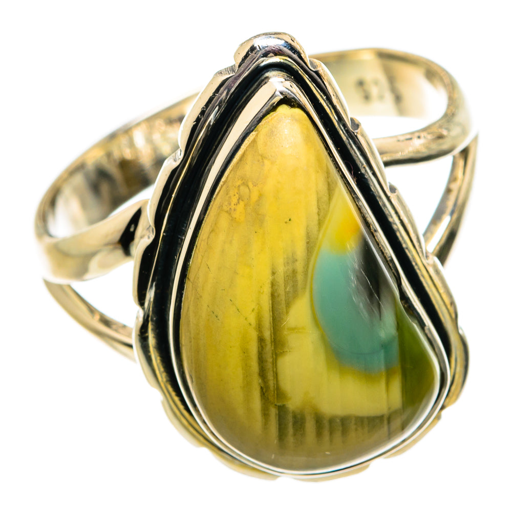 Willow Creek Jasper Rings handcrafted by Anasilvercos - RING81957