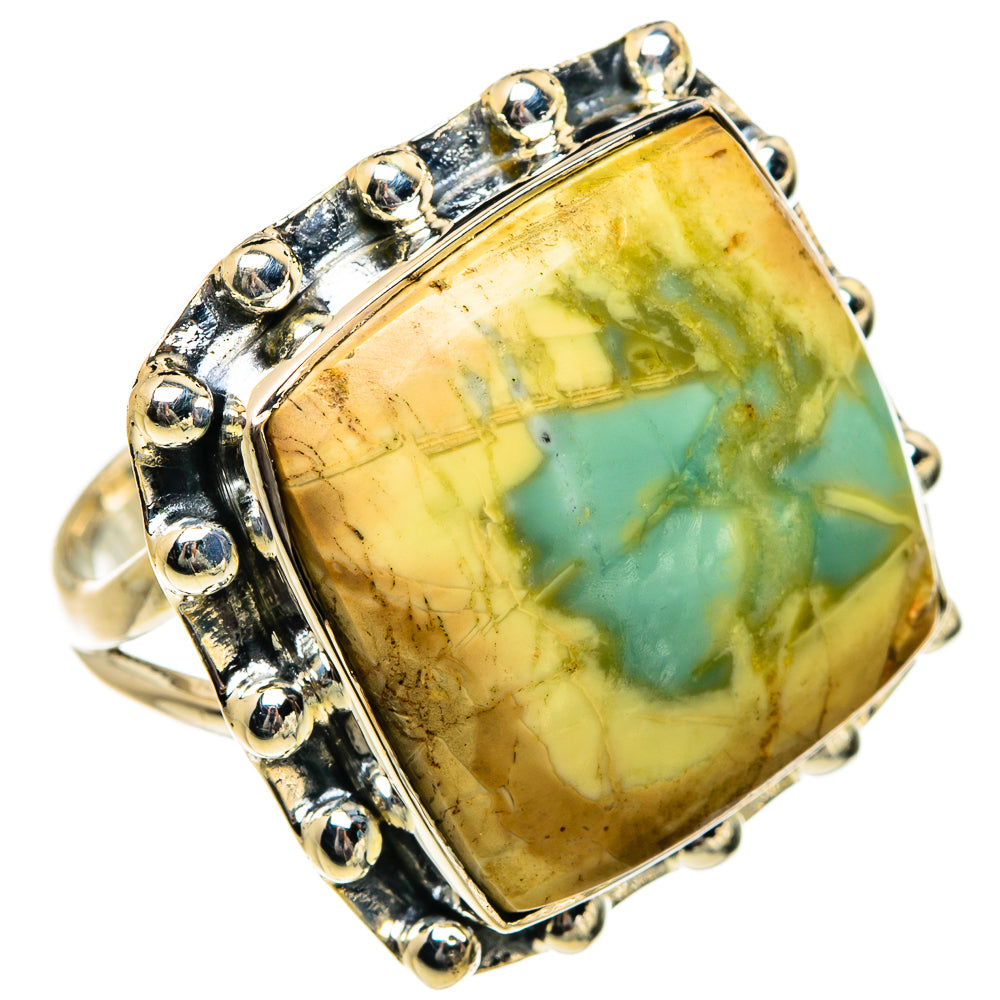Willow Creek Jasper Rings handcrafted by Anasilvercos - RING81979