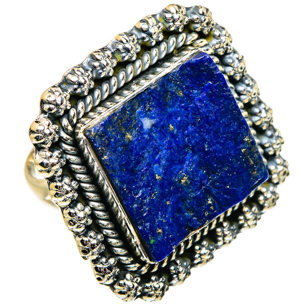 Lapis Lazuli Rings handcrafted by Anasilvercos - RING81994