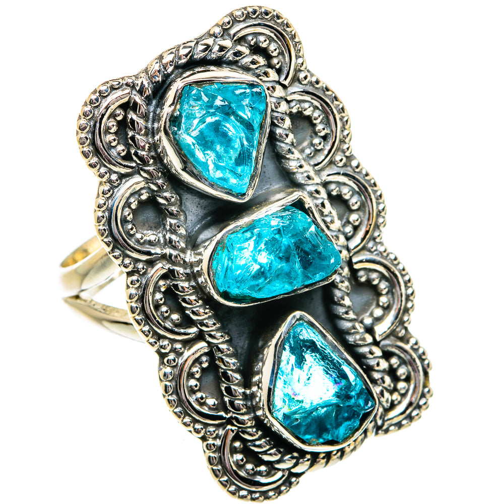 Apatite Rings handcrafted by Anasilvercos - RING81995