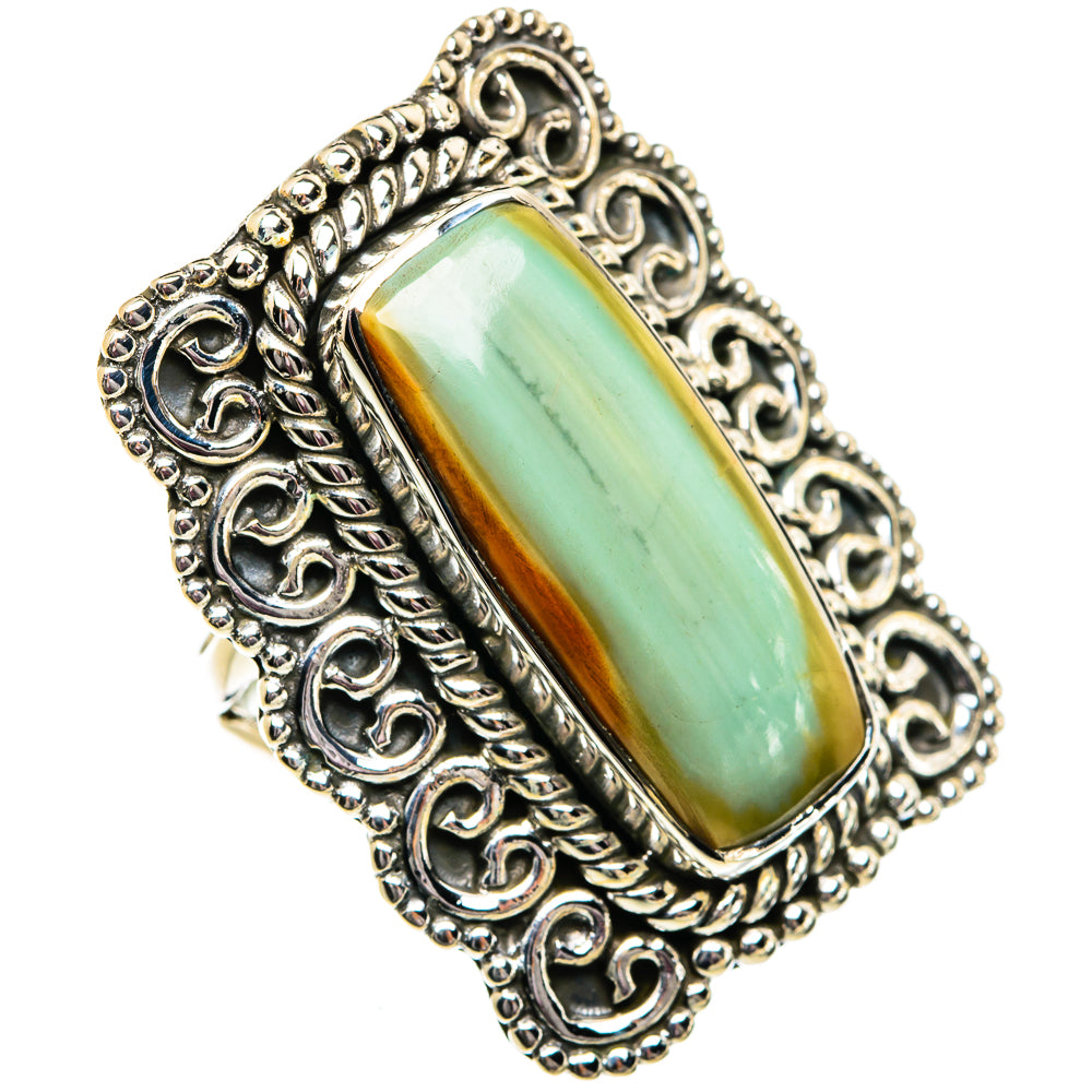 Willow Creek Jasper Rings handcrafted by Anasilvercos - RING81999