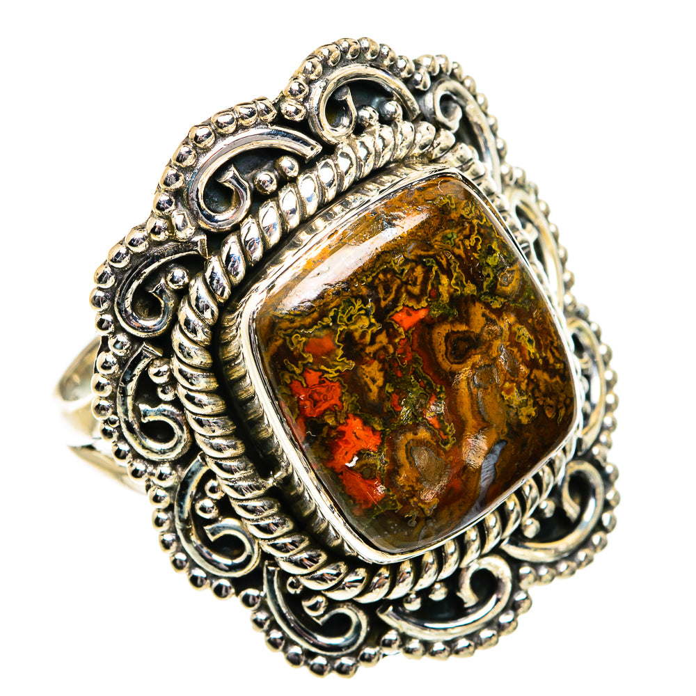 Moroccan Agate Rings handcrafted by Anasilvercos - RING82007