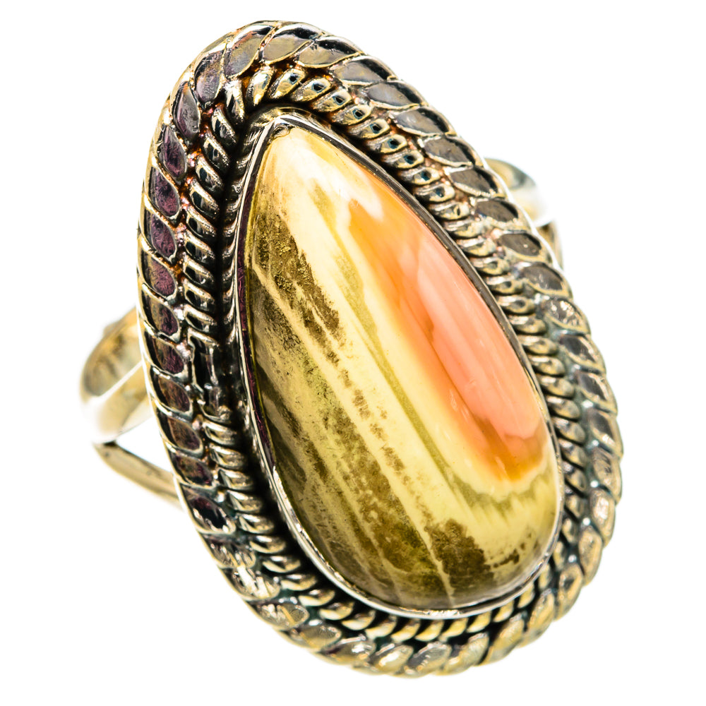 Willow Creek Jasper Rings handcrafted by Anasilvercos - RING82009 - Photo 2