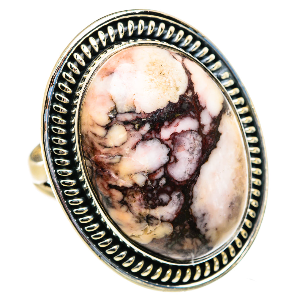 Wild Horse Jasper Rings handcrafted by Anasilvercos - RING82039
