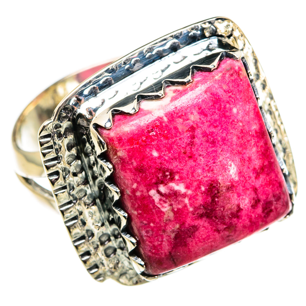 Thulite Rings handcrafted by Anasilvercos - RING82044