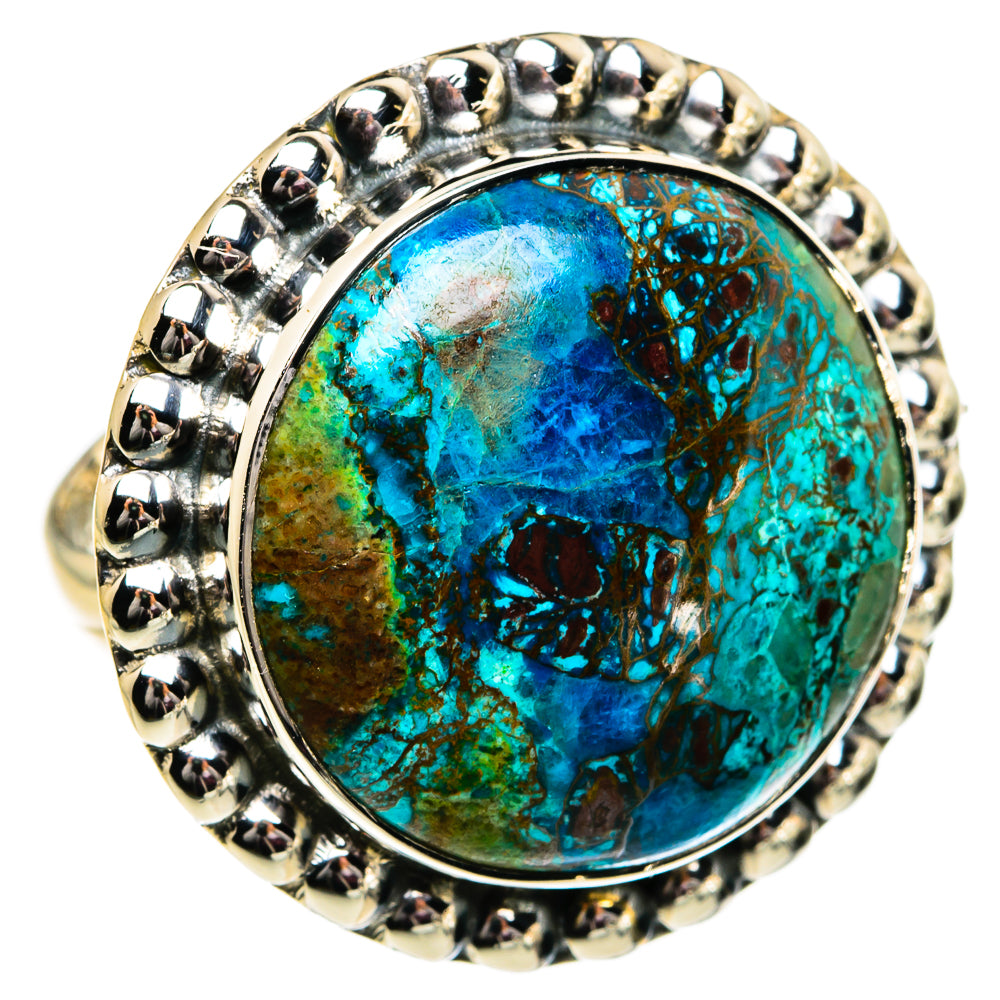 Shattuckite Rings handcrafted by Anasilvercos - RING82060