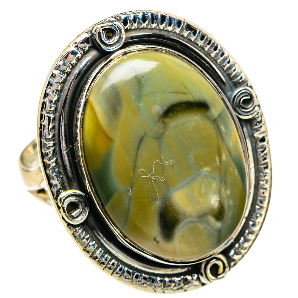 Willow Creek Jasper Rings handcrafted by Anasilvercos - RING82063