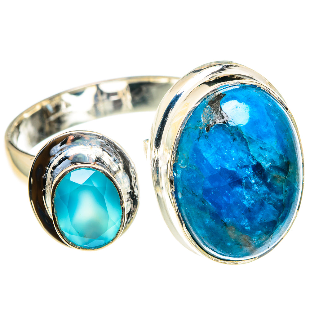 Chrysocolla Rings handcrafted by Anasilvercos - RING82068