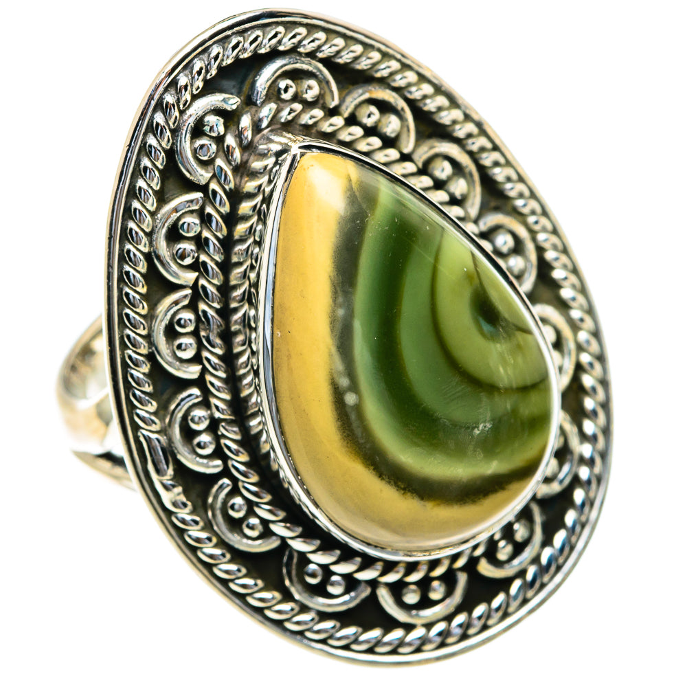 Willow Creek Jasper Rings handcrafted by Anasilvercos - RING82077