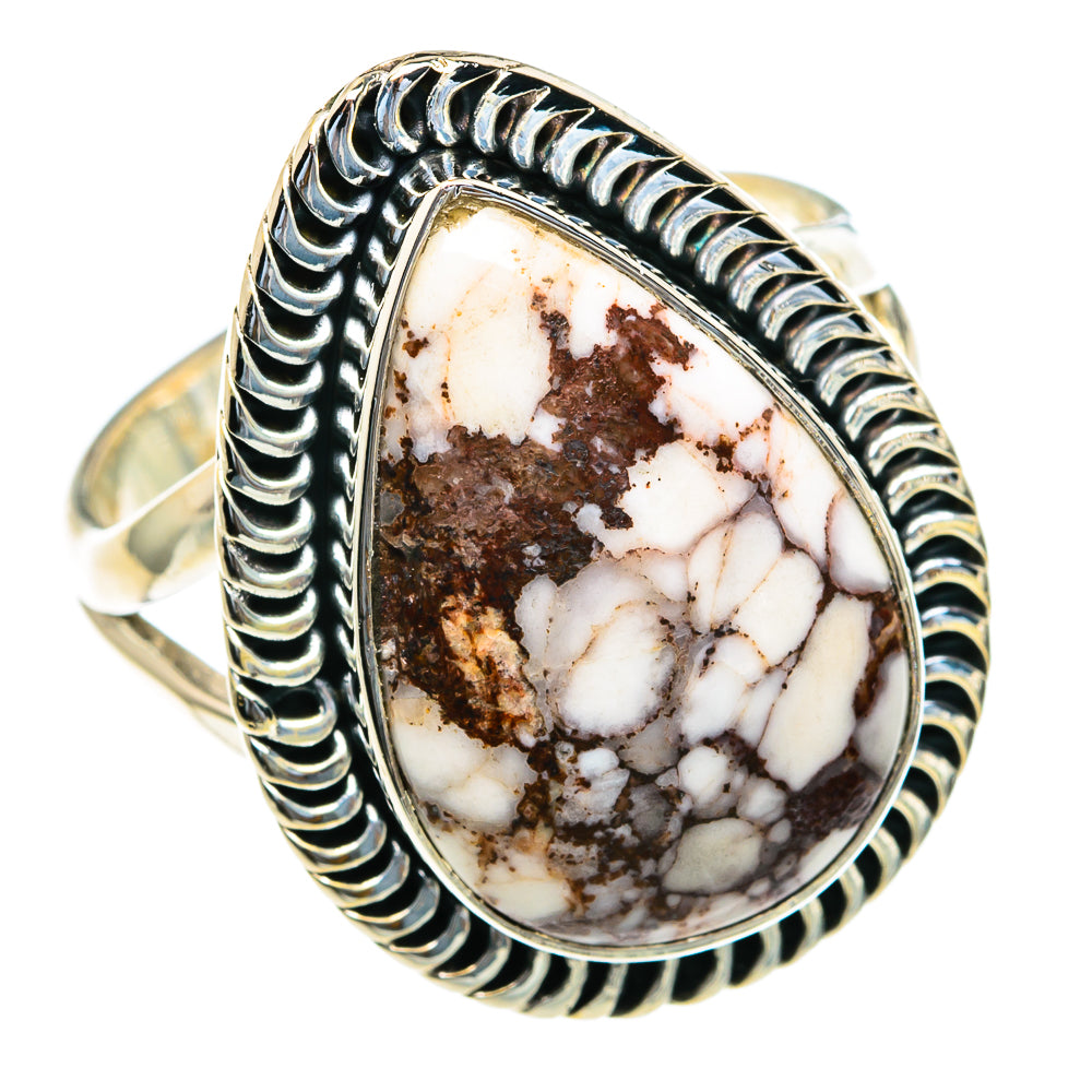 Peanut Wood Jasper Rings handcrafted by Anasilvercos - RING82080