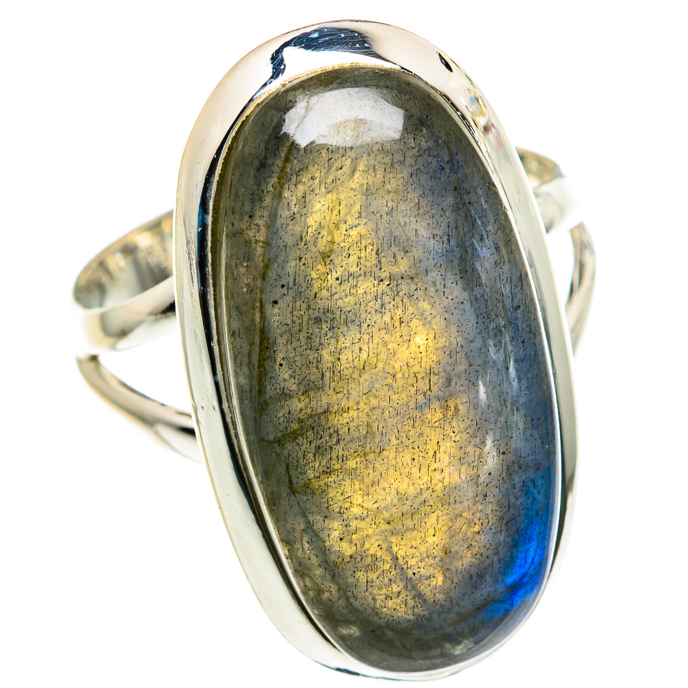 Labradorite Rings handcrafted by Anasilvercos - RING82108
