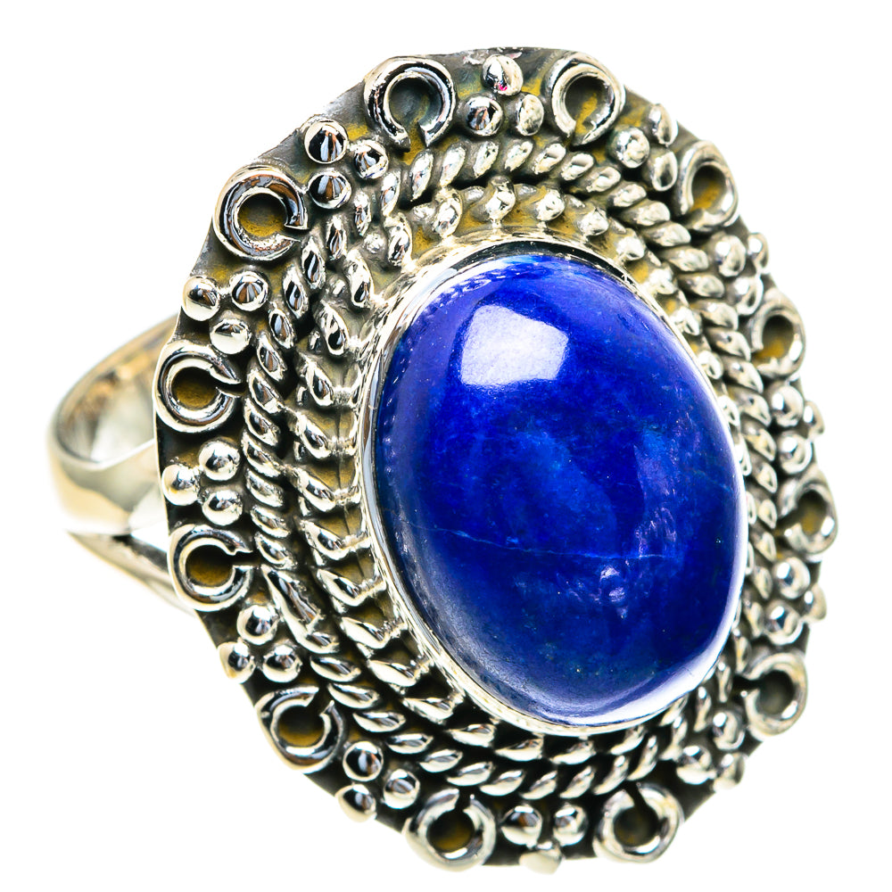 Lapis Lazuli Rings handcrafted by Anasilvercos - RING82111