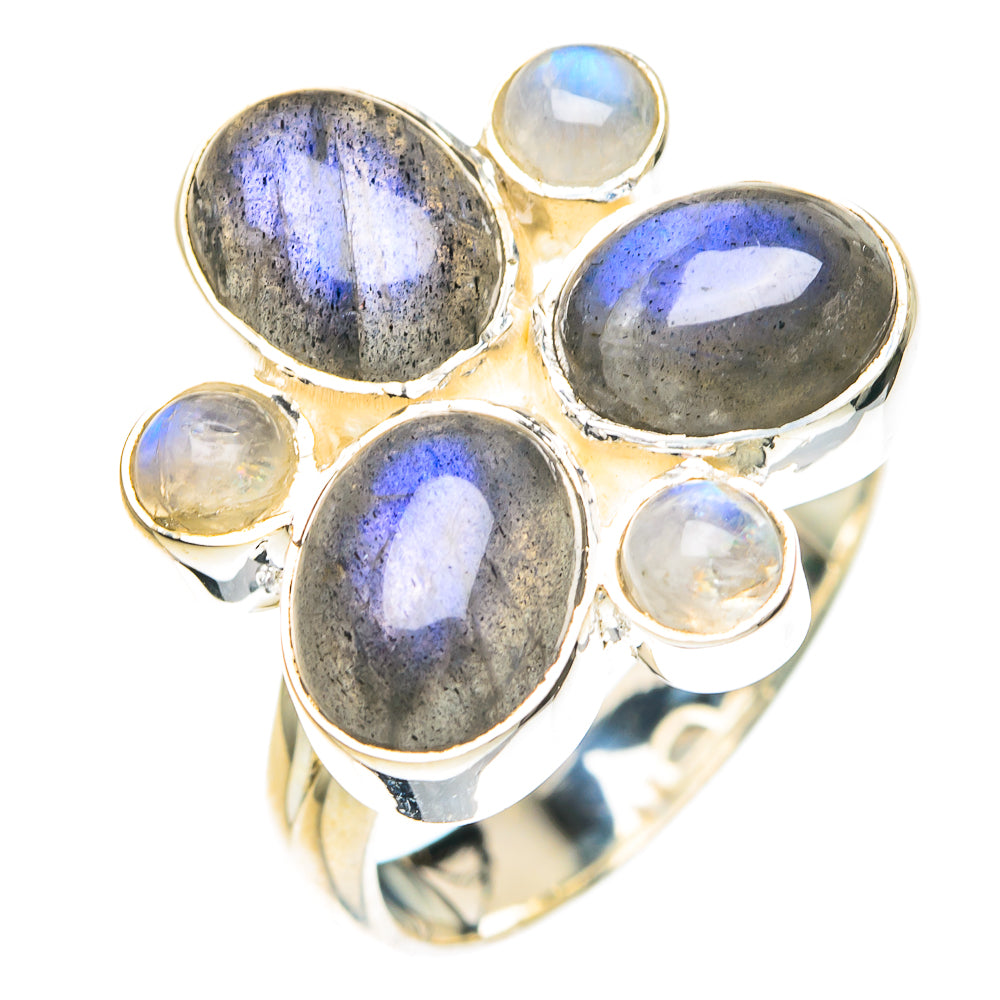 Labradorite Rings handcrafted by Anasilvercos - RING82143