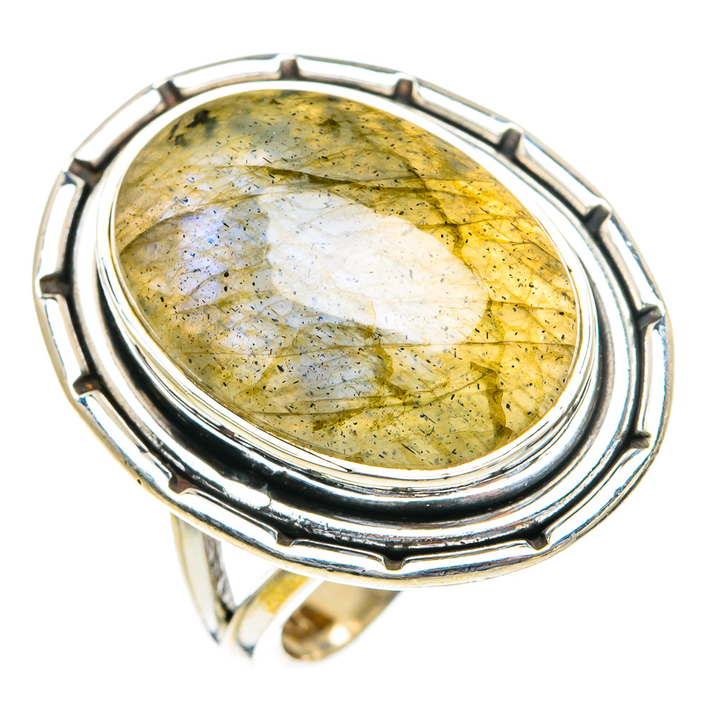 Labradorite Rings handcrafted by Anasilvercos - RING82148