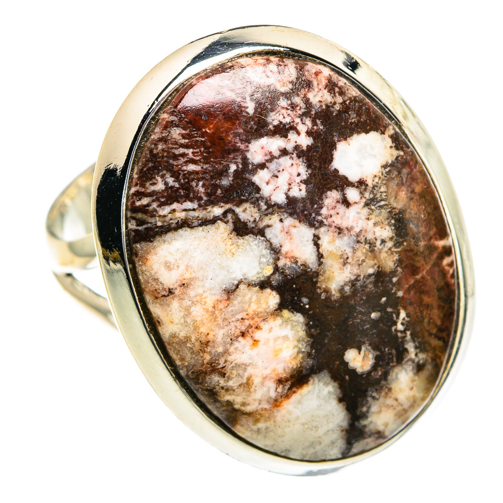 Peanut Wood Jasper Rings handcrafted by Anasilvercos - RING82157